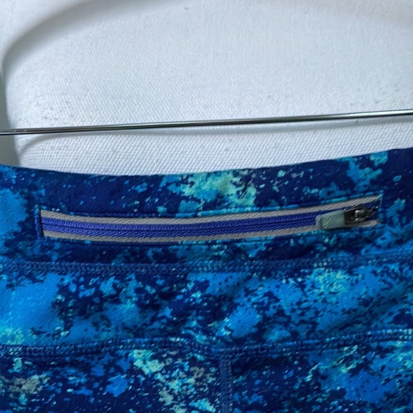 ATHLETA SPLATTER BE FREE KNICKER YOGA PANTS WITH POCKETS - Picture 5 of 13